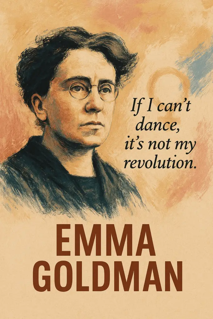 Emma Goldman als Inspiration für Polyamorie