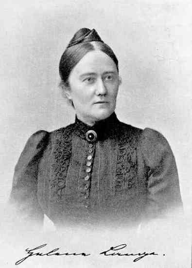 Helene Lange, Frauenrechtlerin und Wegbereiterin der höheren Mädchenbildung, Porträt von 1893